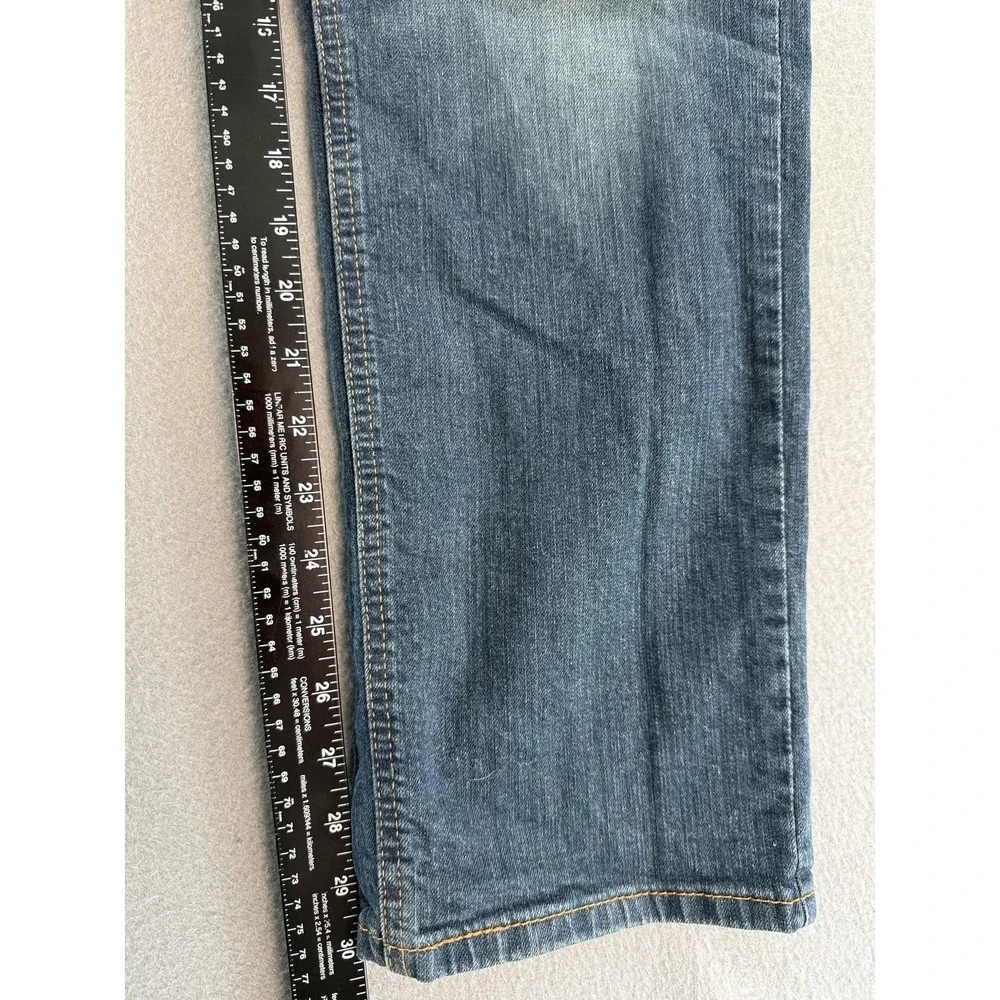 Levi's 541 Jeans Mens 34x32 Med Wash Blue Athletic Tapered Stretch Denim Casual